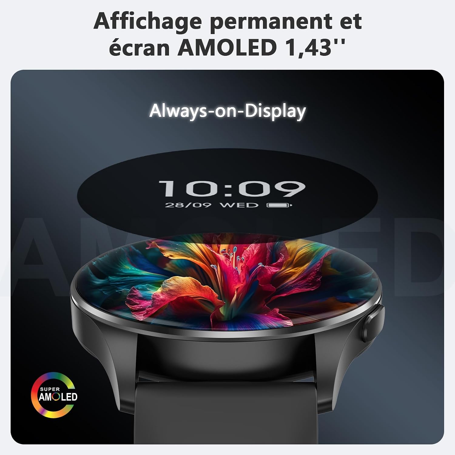 Thumbnail 5 de Blackview Montre Connectée AMOLED 1,43"