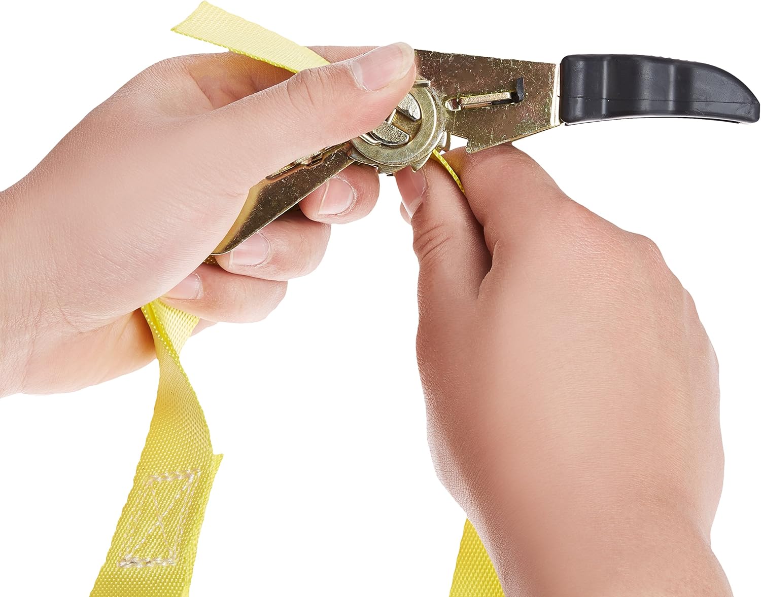 Thumbnail 3 de Amazon Basics Cinghie a cricchetto 4 pezzi, 4,5 m x 2,5 cm