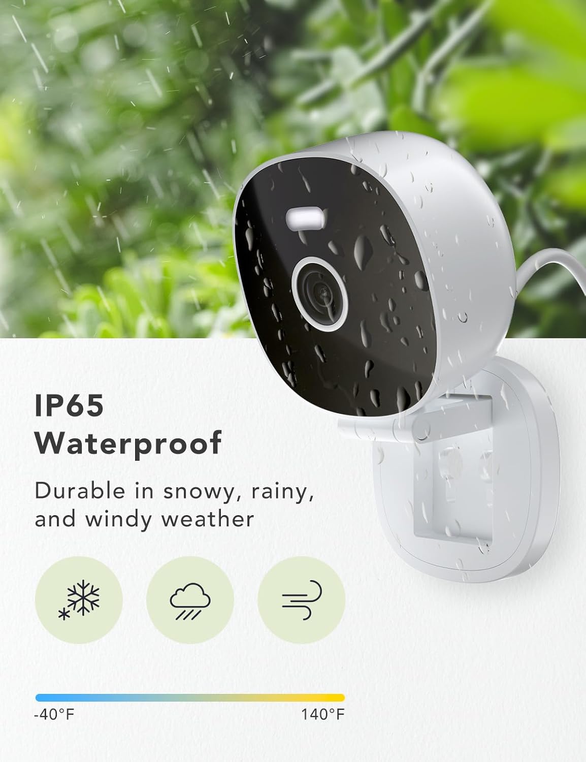 Detalle 2 de FAMVIVA 2K Security Camera 2K