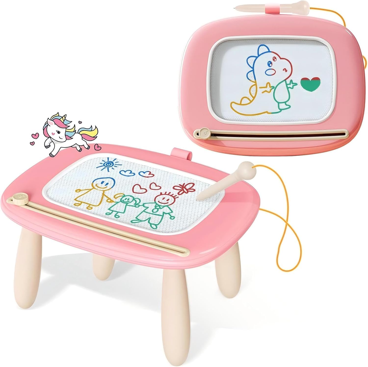 Kikidex Magnetic Drawing Board for 1–2 year olds 🎨