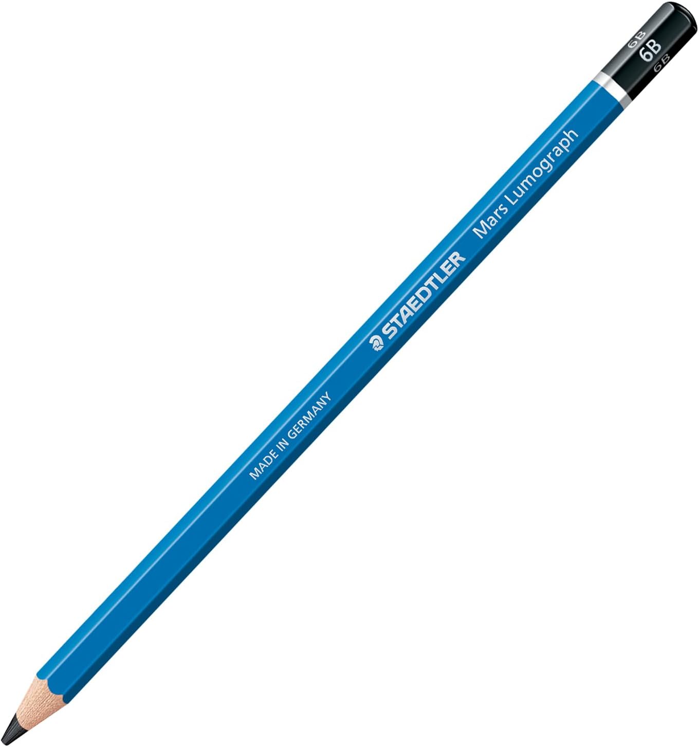 Detalle de STAEDTLER Mars Lumograph 100 G12 S ST – 12 blyertspennor i metalletui