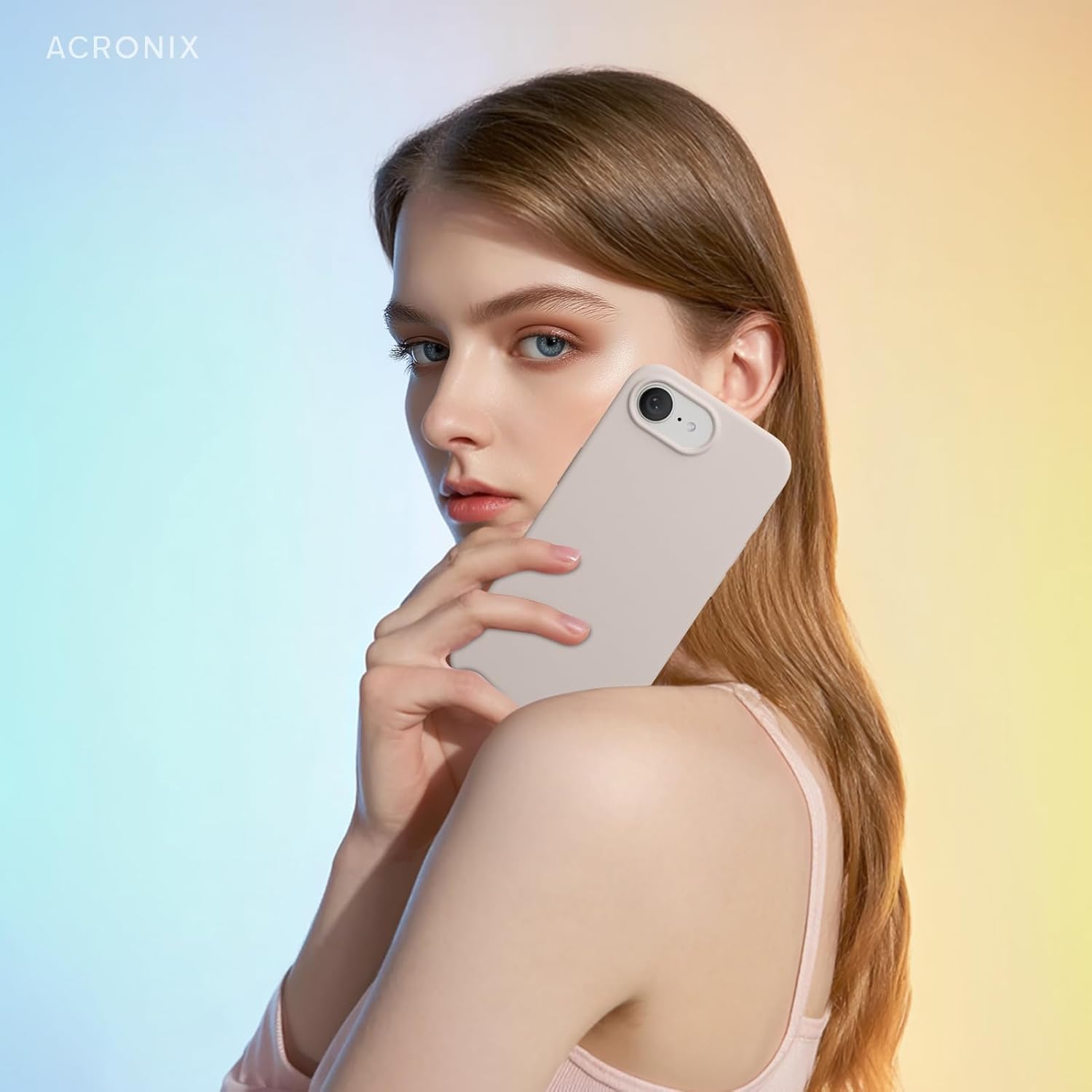 Thumbnail 6 de ACRONIX Slim Liquid Silicone Case for iPhone 17e/16e 6.1" – Grey