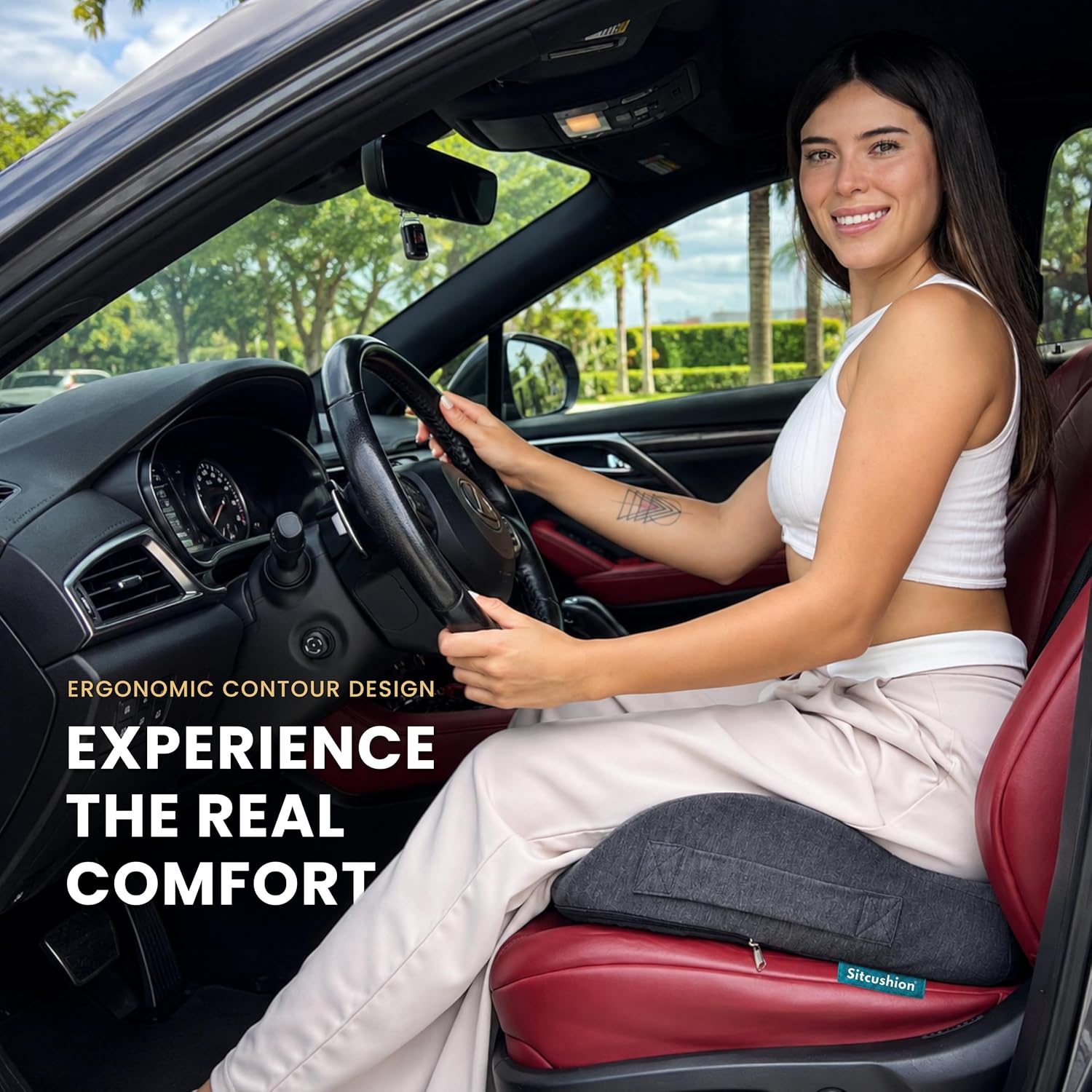 Thumbnail 5 de SitCushion Car Seat Cushion Extra Large