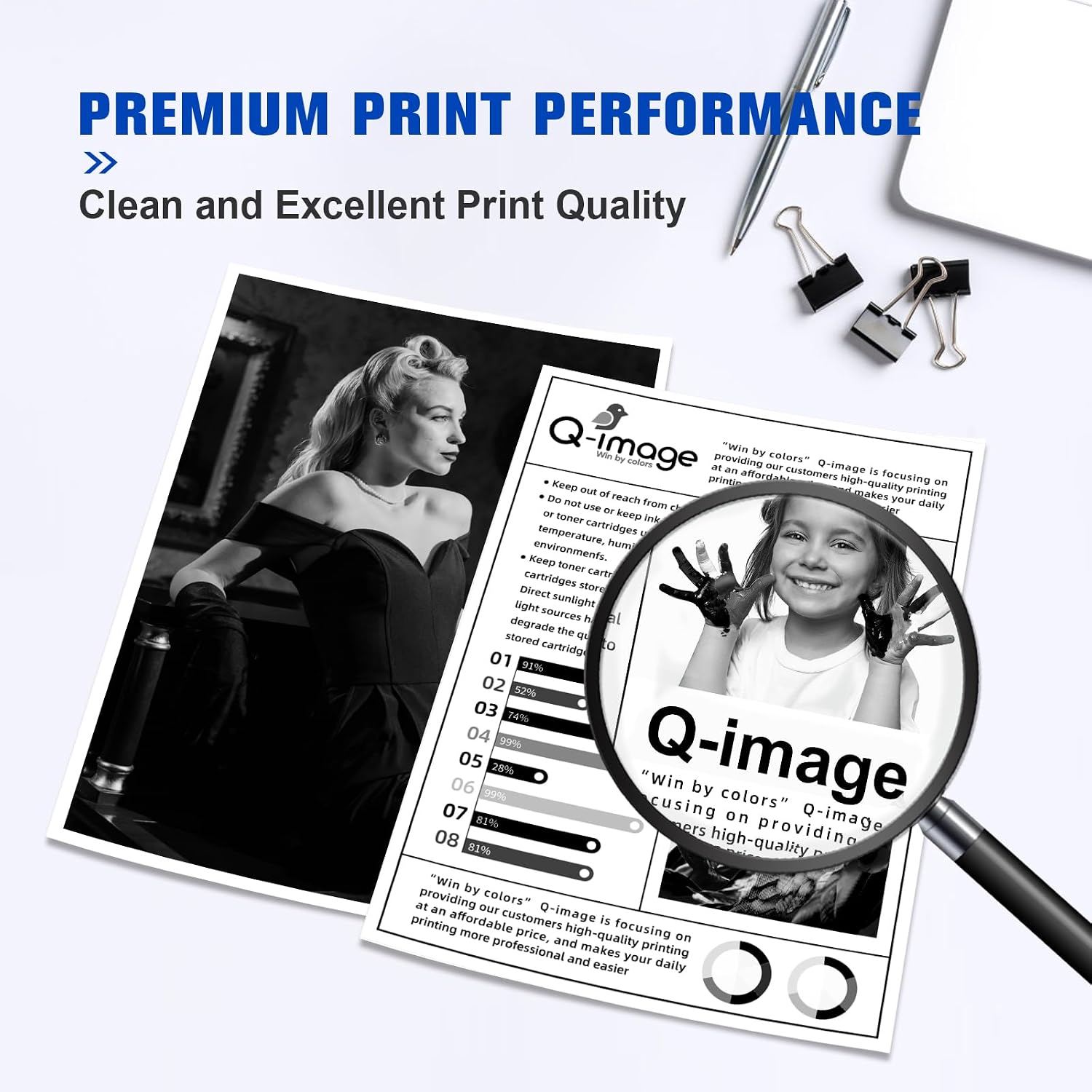 Detalle 2 de Qimage TN3600 Toner – Schwarz kompatibel mit Brother HL-/MFC-Druckern (TN3600)