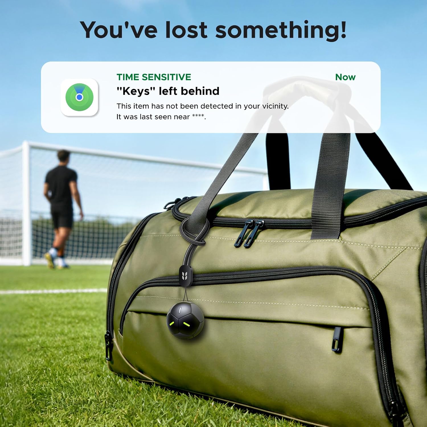 Thumbnail 4 de UGREEN FineTrack 2 voetbaltracker met 110 dB, IP68 en Apple Zoek mijn