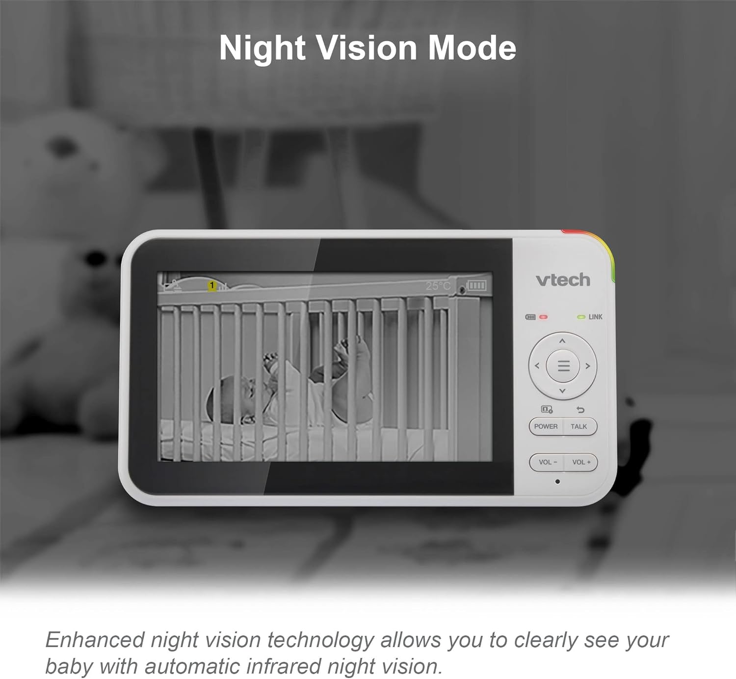 Thumbnail 6 de VTech VM924 5" video baby monitor