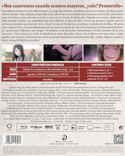 Detalle 2 de Jujutsu Kaisen Colección Película Blu-ray 📀