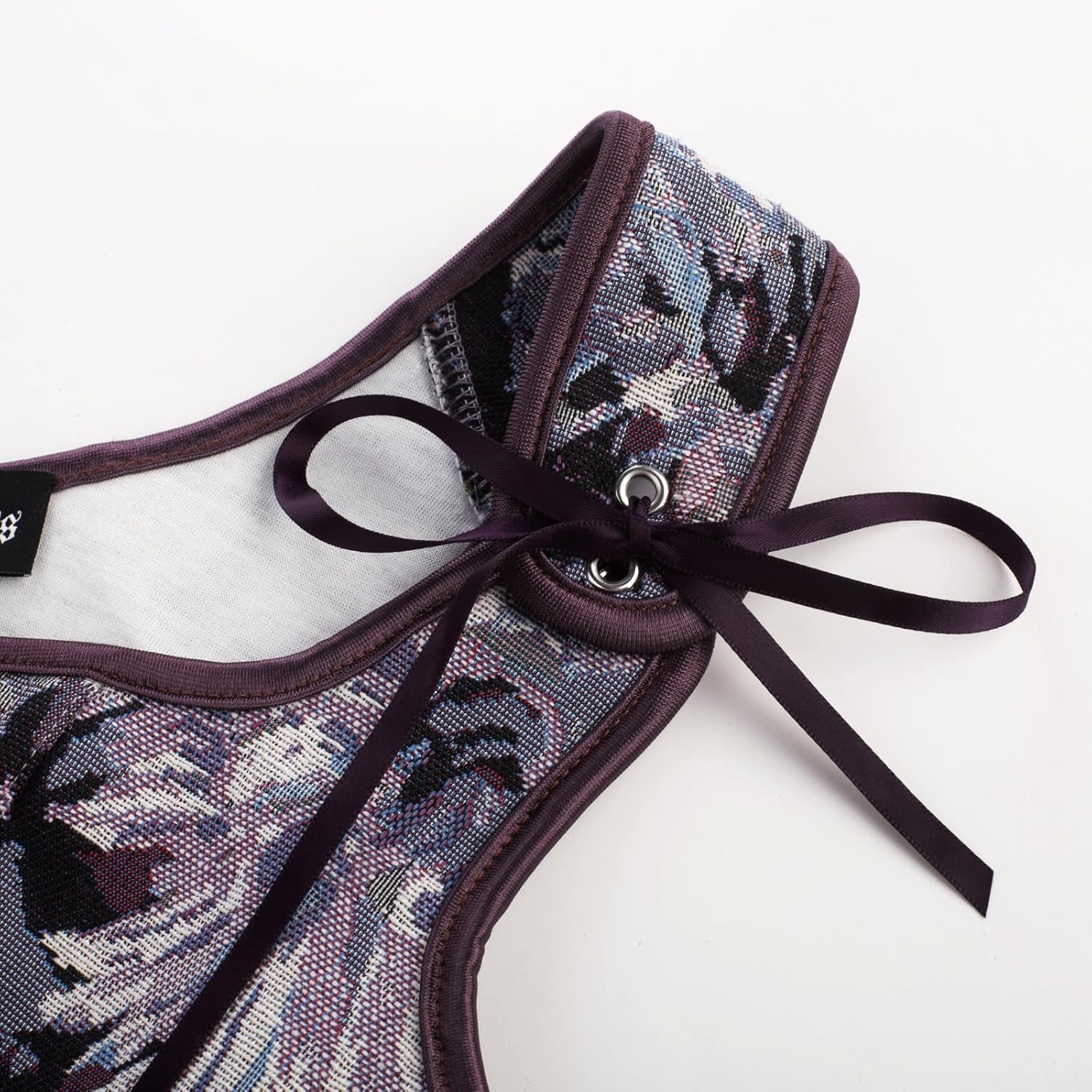 Thumbnail 2 de SCARLET DARKNESS Corsetto Vittoriano overbust con lacci – eleganza vintage a portata di cintura