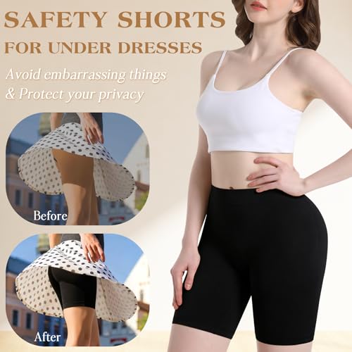 Detalle de Reamphy 3 Pack Anti Chafing Shorts for Women – Seamless Under Dresses