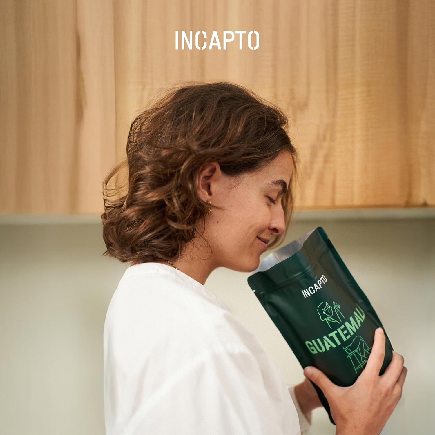 Detalle 2 de Incapto Pack de Cafés Meilleures Ventes – Café en grains nature de spécialité, Origines Colombie, Brésil et Éthiopie, 3 x 500 g