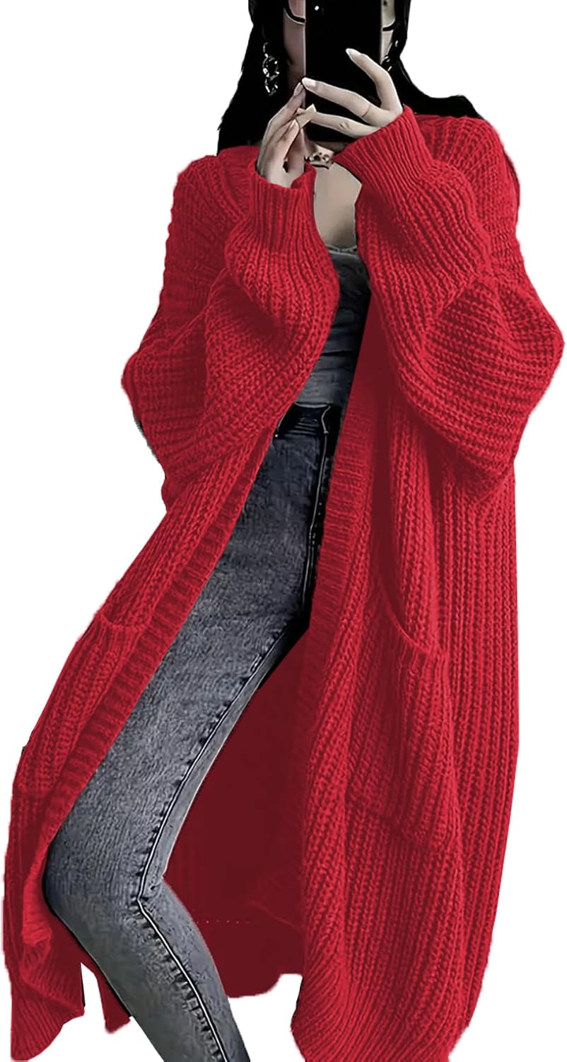 Thumbnail 6 de GUTPOINT Womens Long Cardigan Sweater