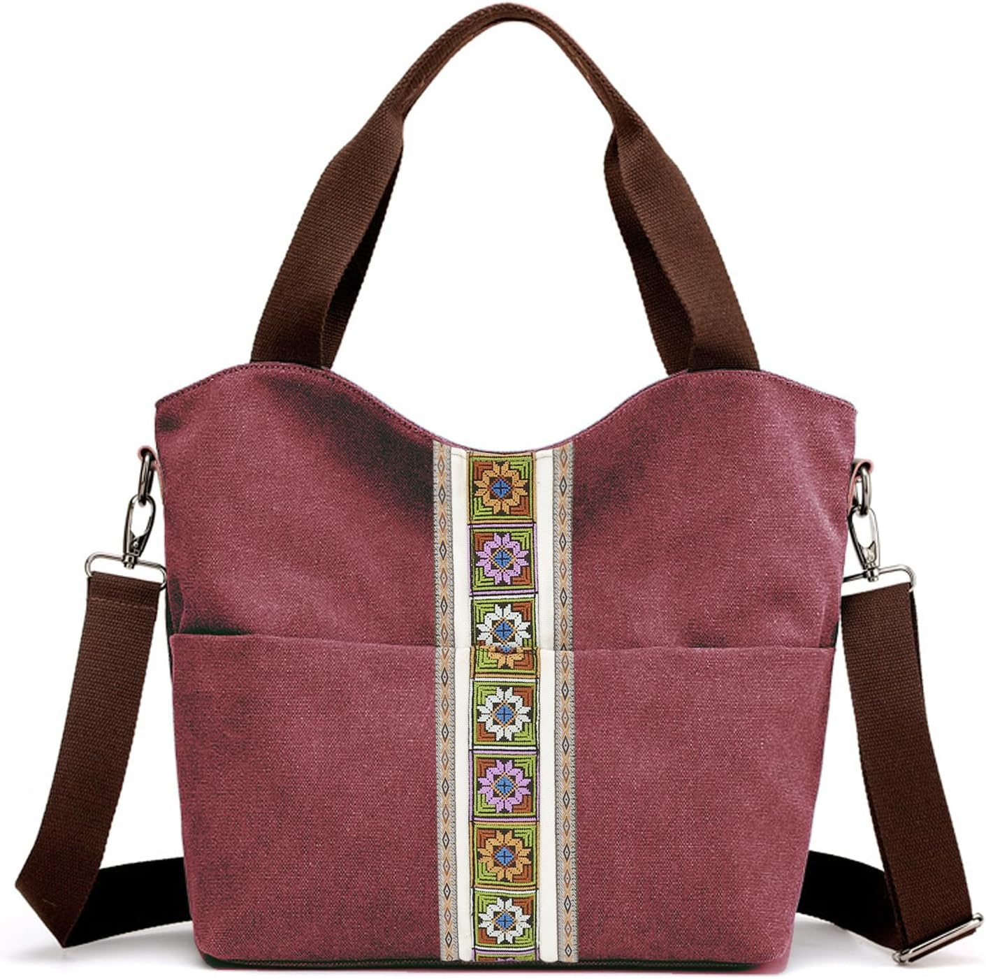 Thumbnail 6 de SILKAREA Canvas Tote Bag 16oz Cotton
