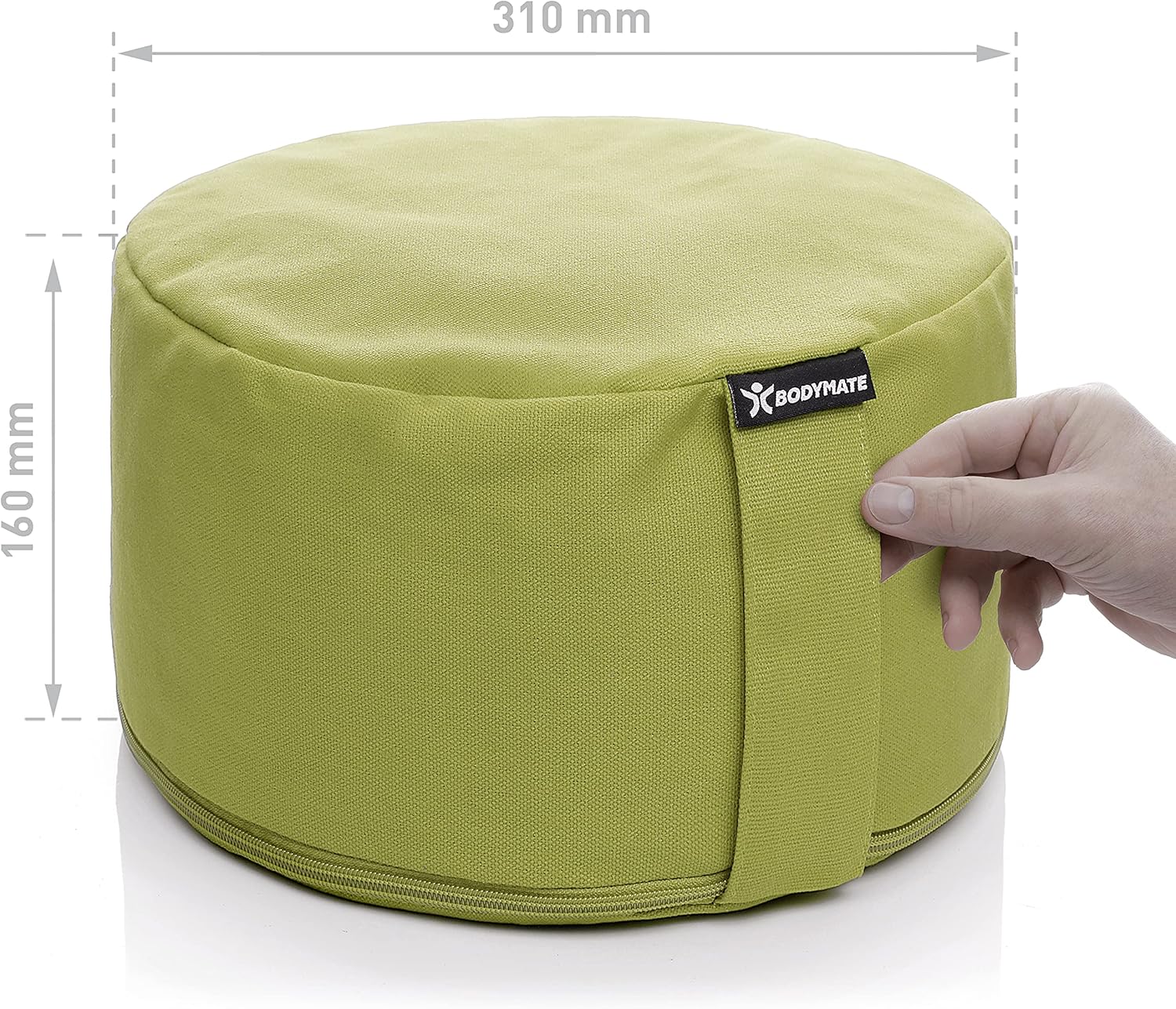 Thumbnail 2 de Cuscino yoga rotondo 31 cm BodyMate