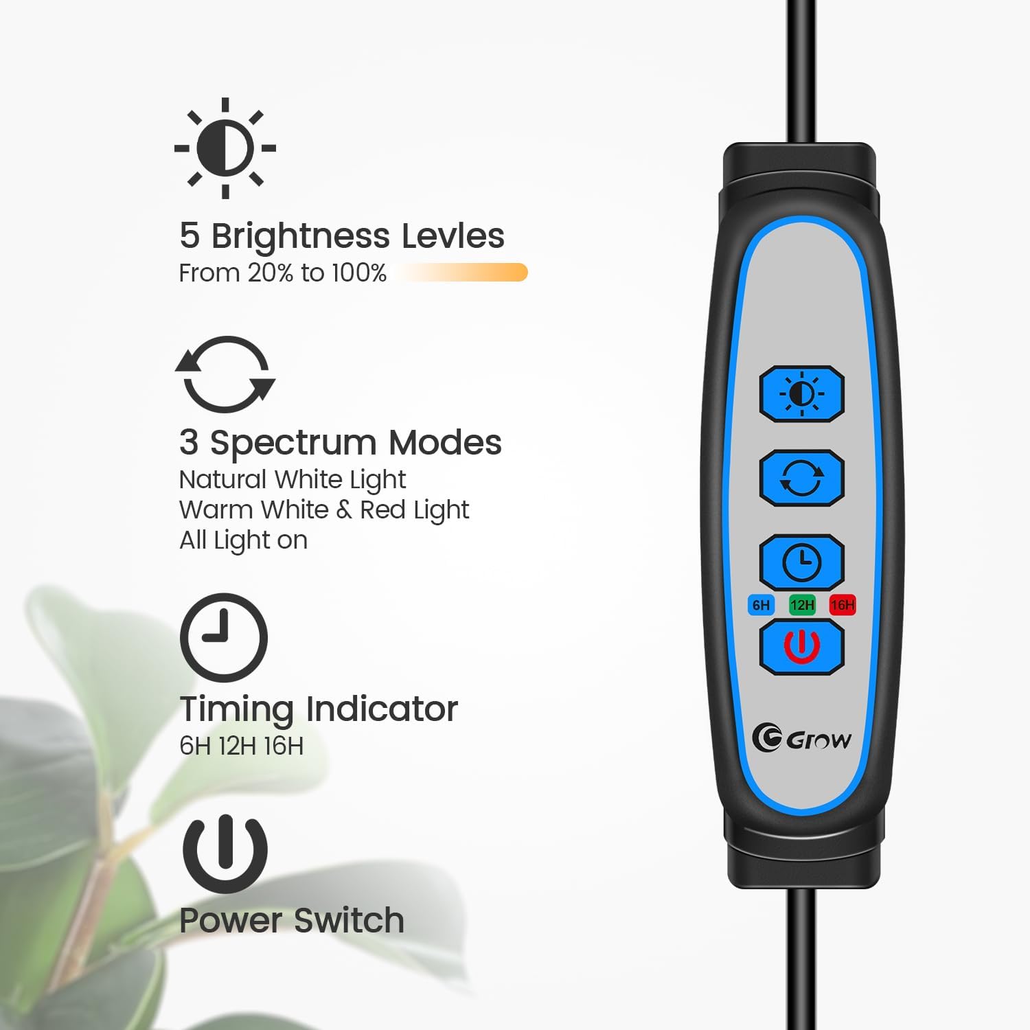 Thumbnail 4 de Garpsen Grow Lights 23–67" adjustable LED floor lamp 🌱