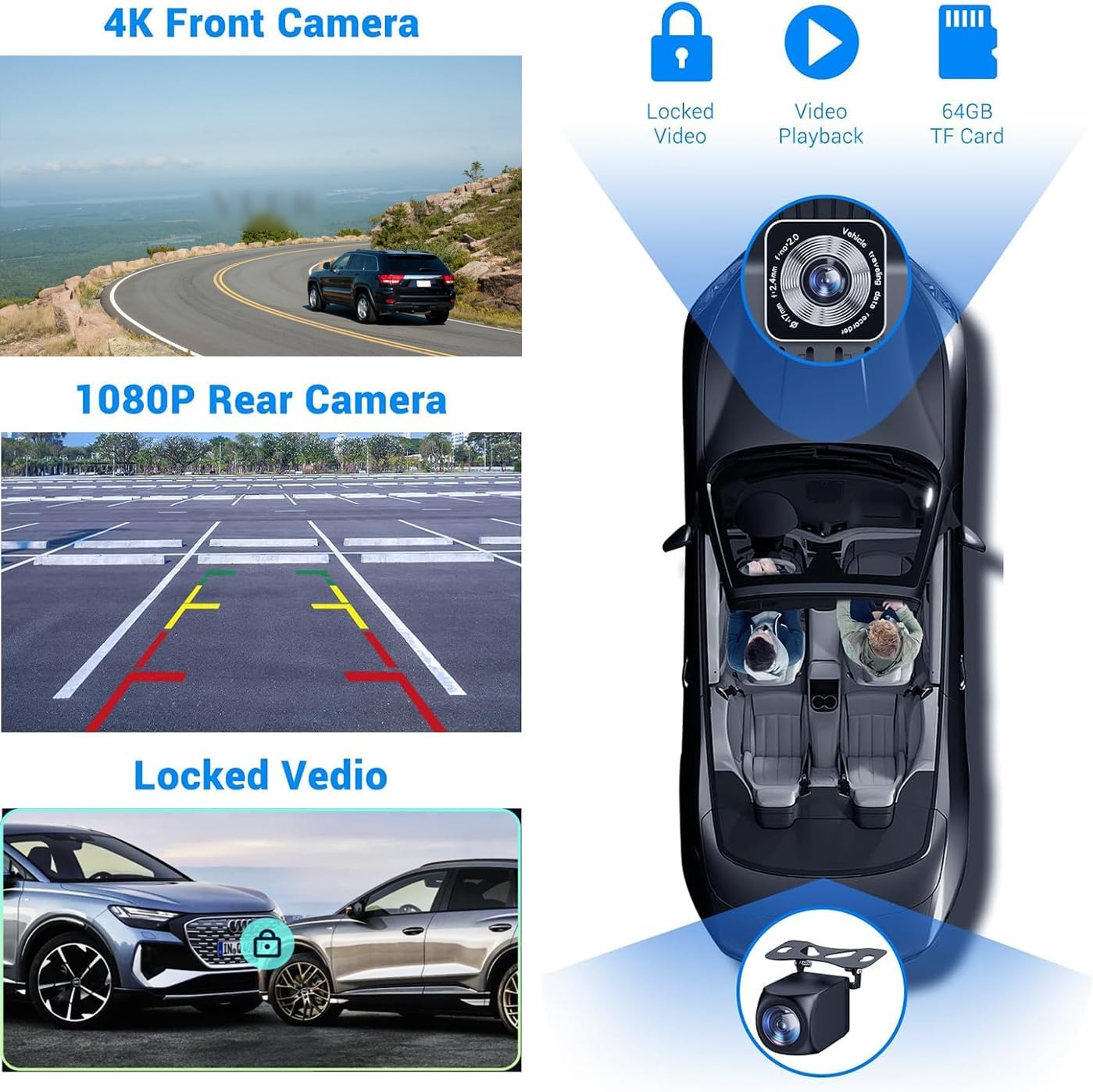 Detalle 2 de Tucarwyi 10.26-Inch Wireless CarPlay Screen