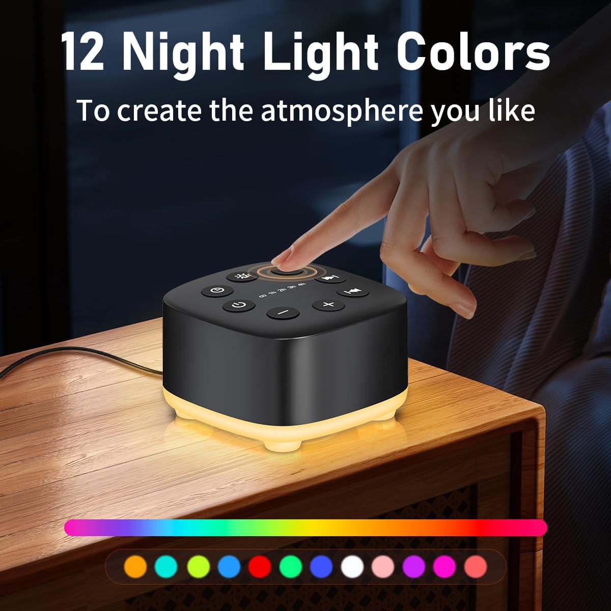 Detalle de White Noise Sound Machine with 30 Sounds