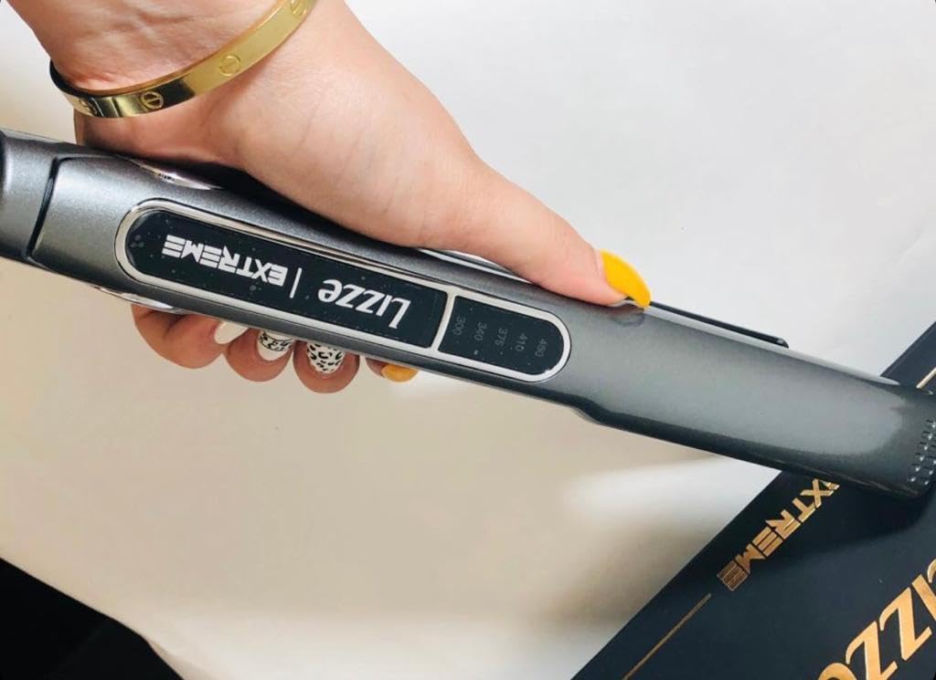 Detalle de Lizze Extreme Professional Hair Straightener with Nano Titanium Technology