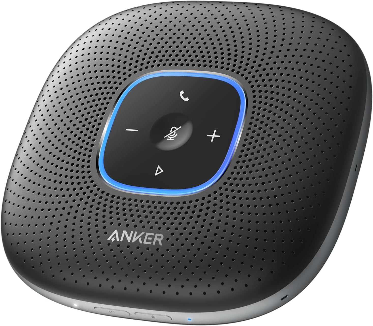 Detalle de Anker PowerConf Altavoces Bluetooth con 6 micrófonos y grabación 🎤