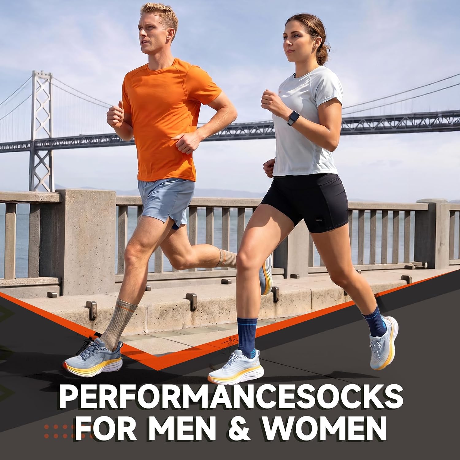 Thumbnail 5 de Alaplus Hiking Socks (merino wool) – cushioned breathable crew socks, 3 pairs
