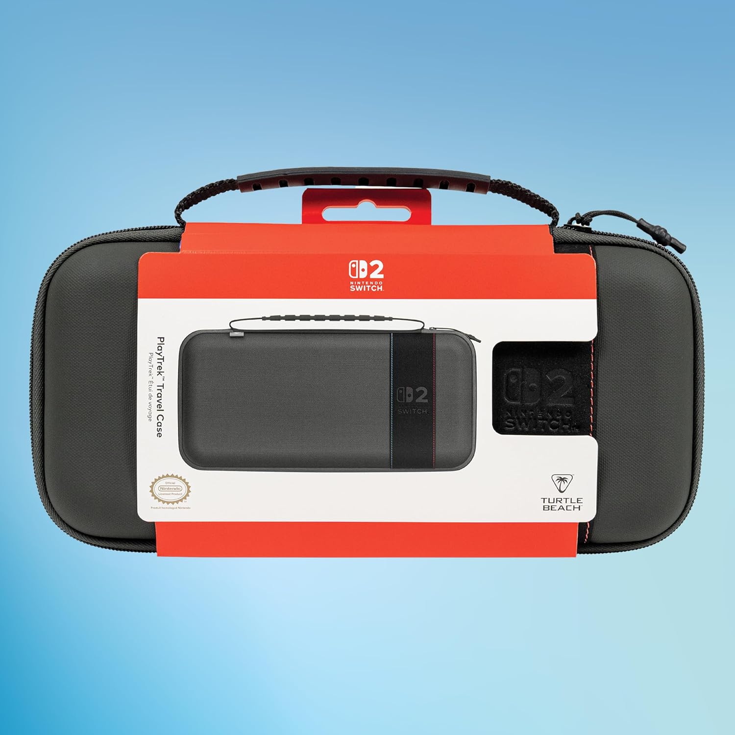 Thumbnail 6 de Turtle Beach PlayTrek Travel Case (Officially Licensed) for Nintendo Switch 2 / Switch (OLED) — Hard Shell Carrying Case in Charcoal Black