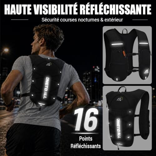 Detalle 2 de ONETOALL Gilet d’hydratation 2 L
