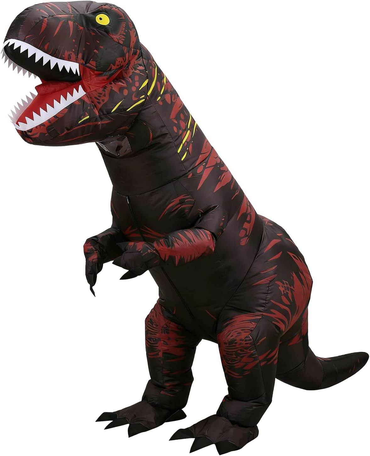 Thumbnail 6 de JASHKE Inflatable T-Rex Dinosaur Costume for Adults (Blow-up Dino Suit)