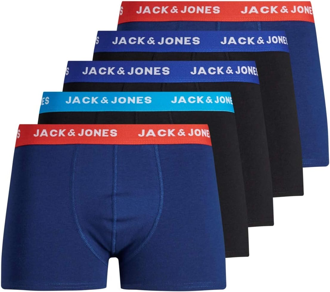 Thumbnail 4 de Jack & Jones Plus Jacoliver PlsCalzoncillos para baño (5 uds) – XXXLXXXL para hombre