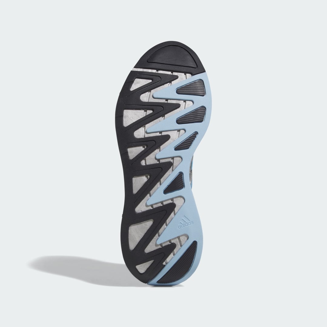 Detalle 2 de Adizero Aruku de Adidas: zapatilla gris para uso diario y entreno ligero