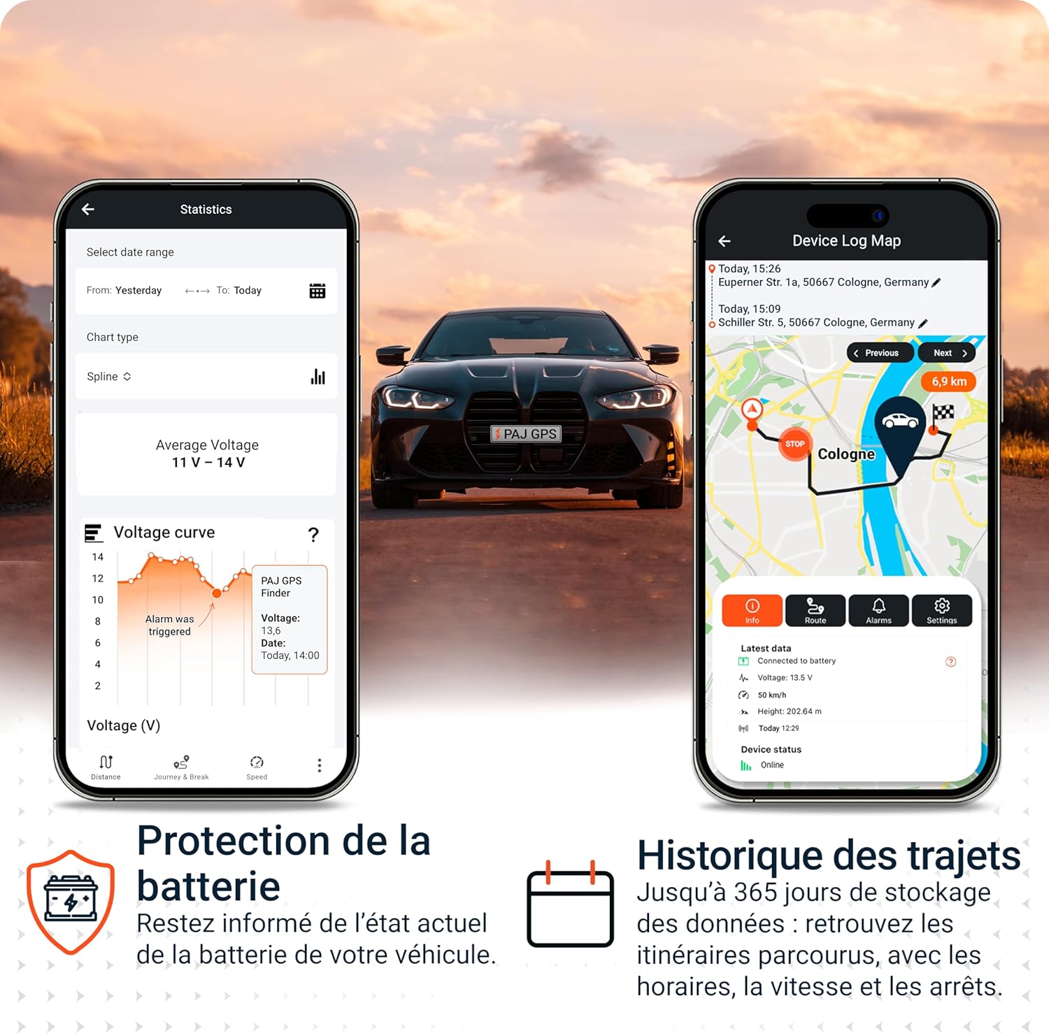 Thumbnail 2 de PAJ VEHICLE FINDER 4G traqueur GPS 365j