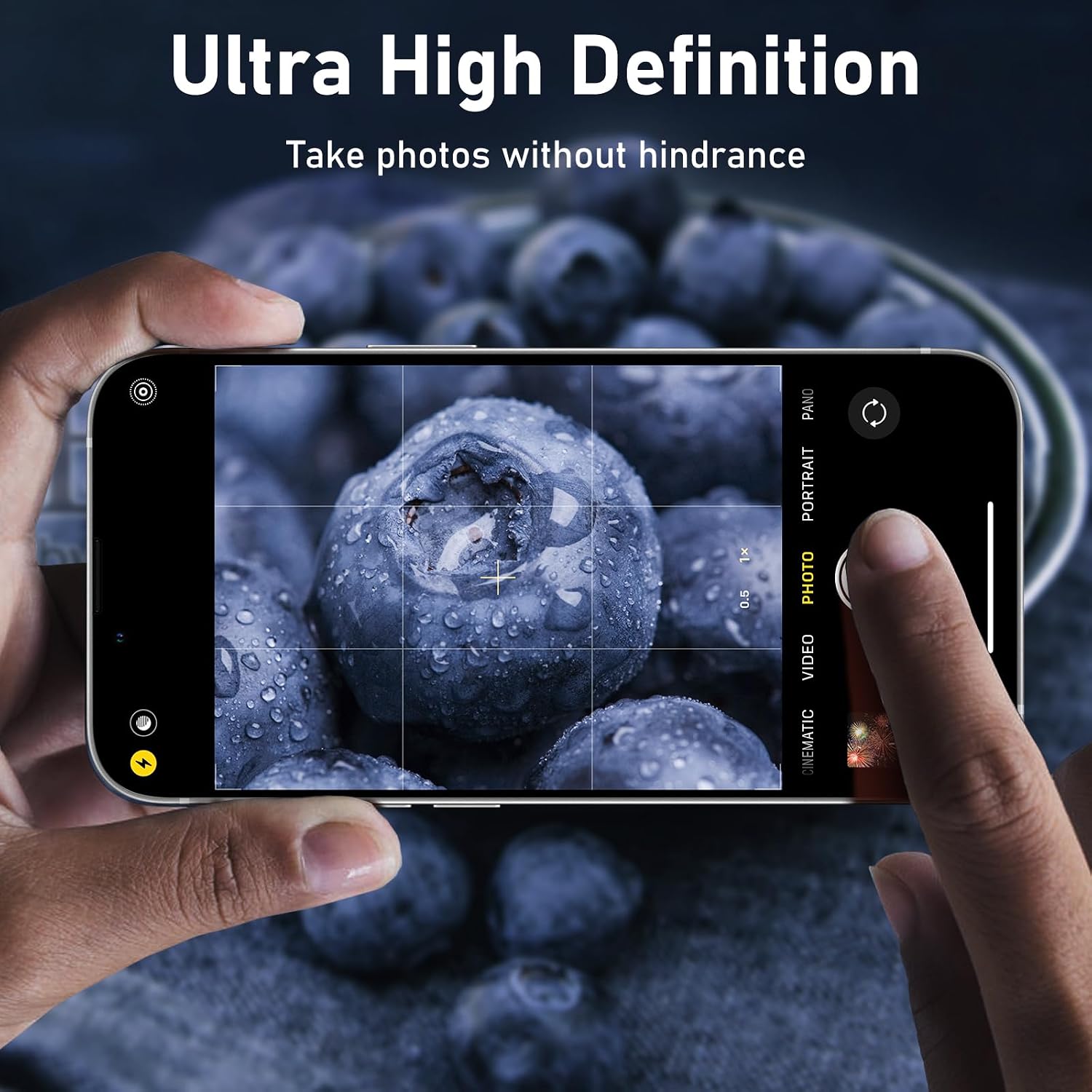 Thumbnail 6 de UniqueMe iPhone 17 Pro Max Camera Lens Protector - 1 pack