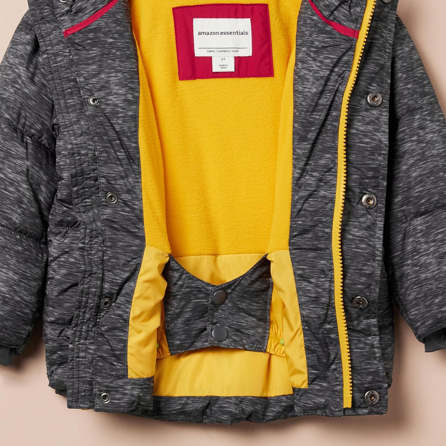 Thumbnail 3 de Amazon Essentials Baby und Jungen warme Winter Pufferjacke mit Kapuze – große Passform, wasserabweisend