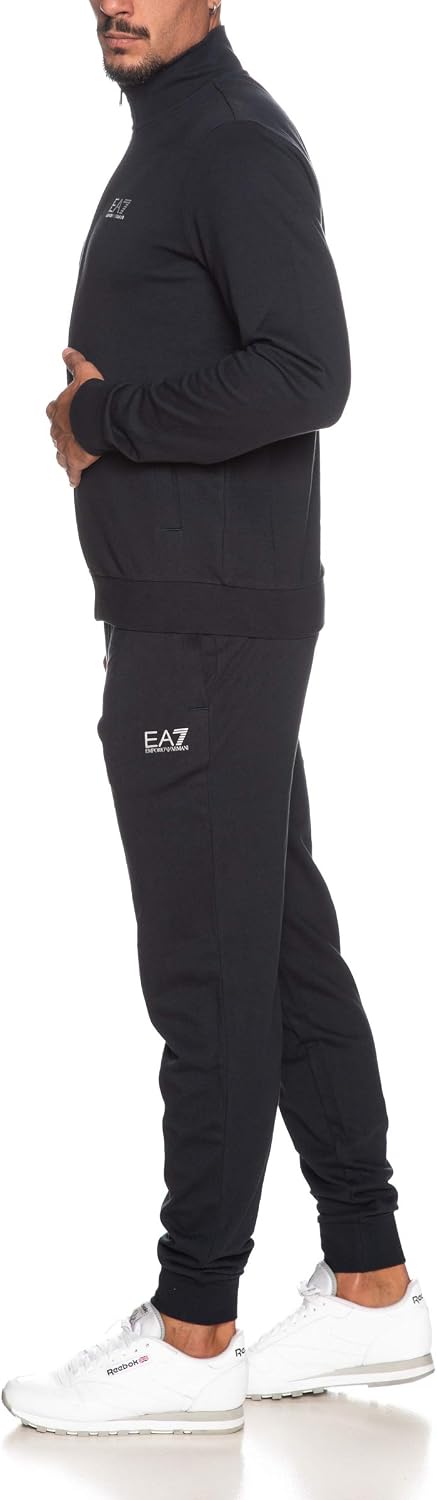 Detalle 2 de EA7 Tute da Uomo 8NPV51 PJ05Z - Uomo in Cotone Blu Notte