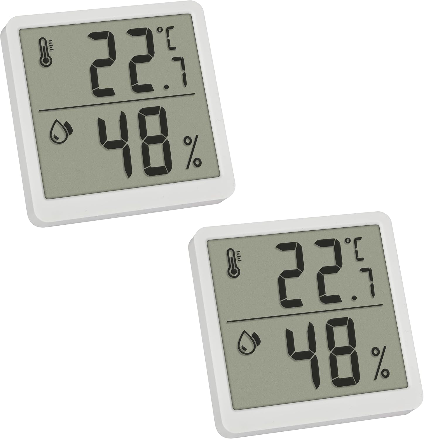 Detalle de TFA Dostmann 30.5059.02.02 Thermomètres Hygromètres