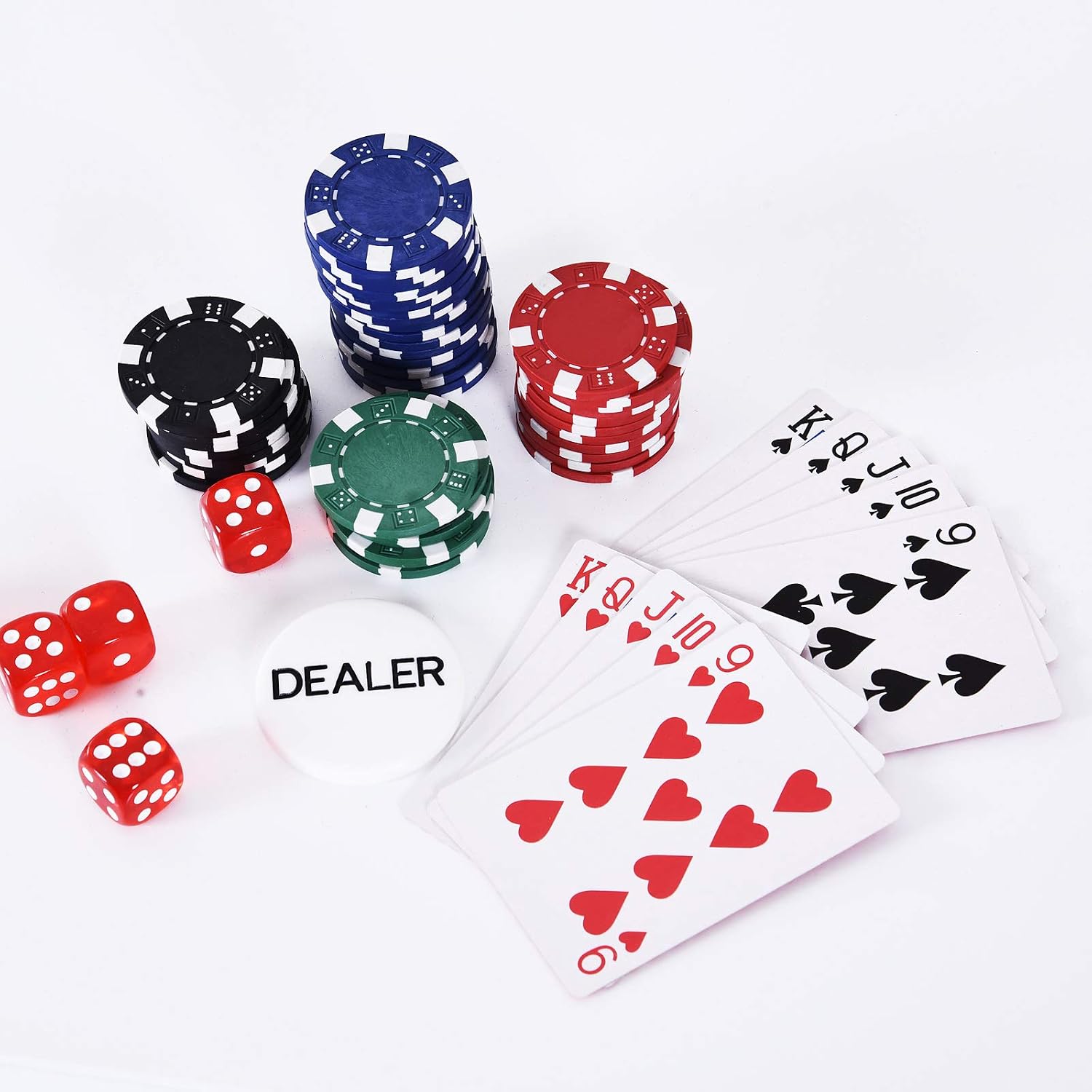 Thumbnail 4 de HOMCOM Maletín de Poker de Aluminio 200 Fichas