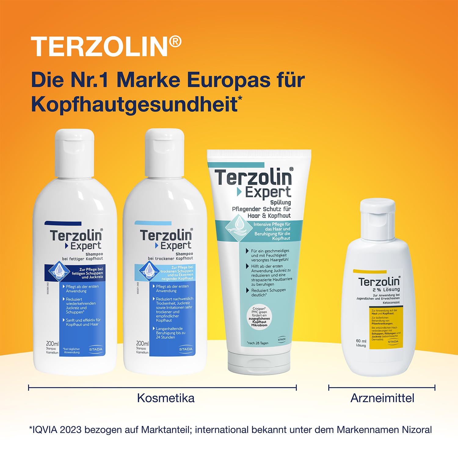 Thumbnail 6 de Terzolin® Expert Schuppen-Shampoo für fettige Kopfhaut mit Juckreiz & Schuppen – 200 ml