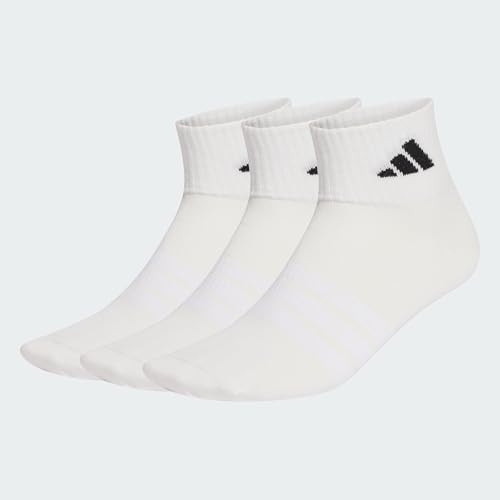 Detalle de adidas Unisex Thin&Light Sportswear Ankle Socks 3 Pares – talla 5-6 años