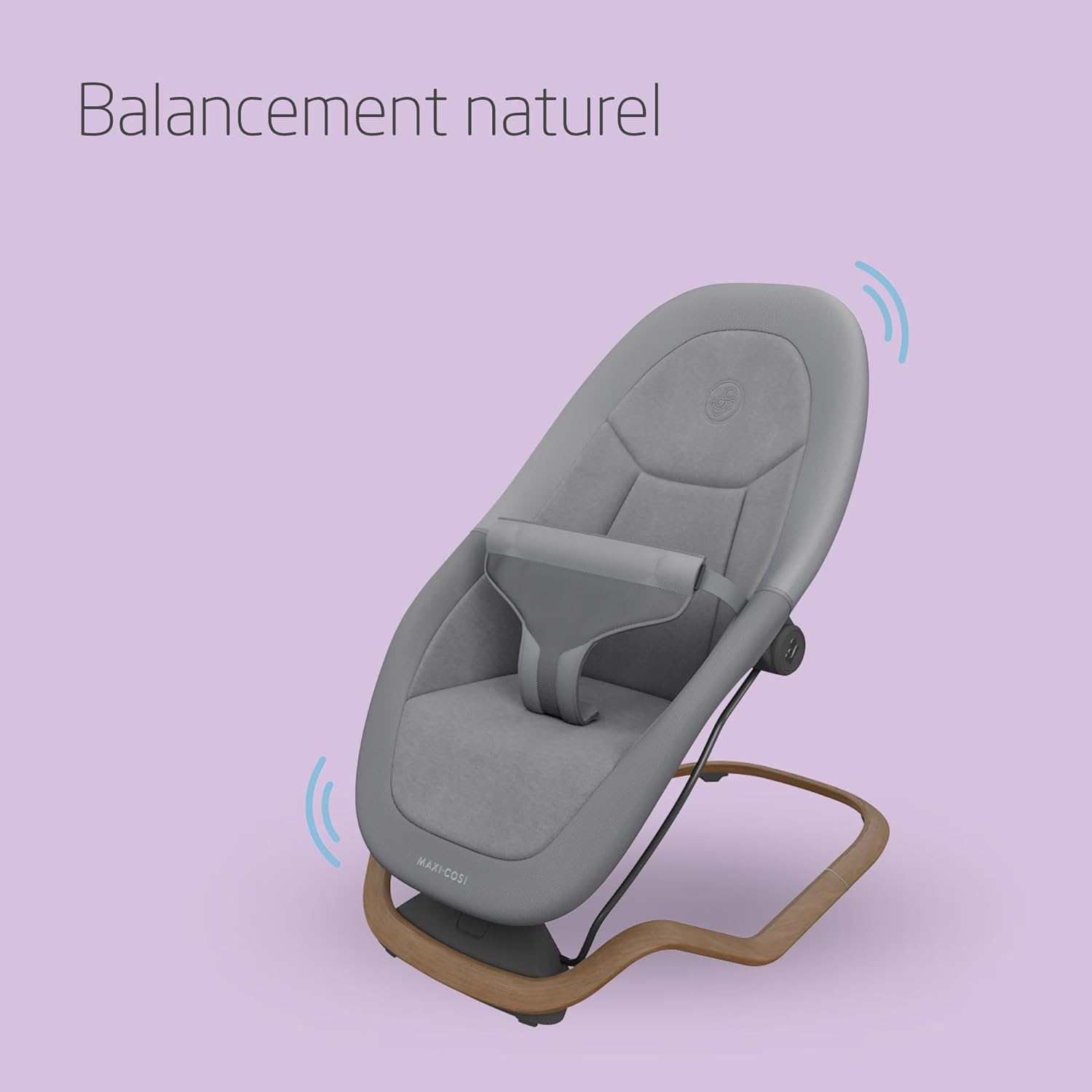 Detalle de Maxi-Cosi Dove Transat Bébé Léger et Pliable – 0–3 ans, 0–15 kg, Tissus Eco Care