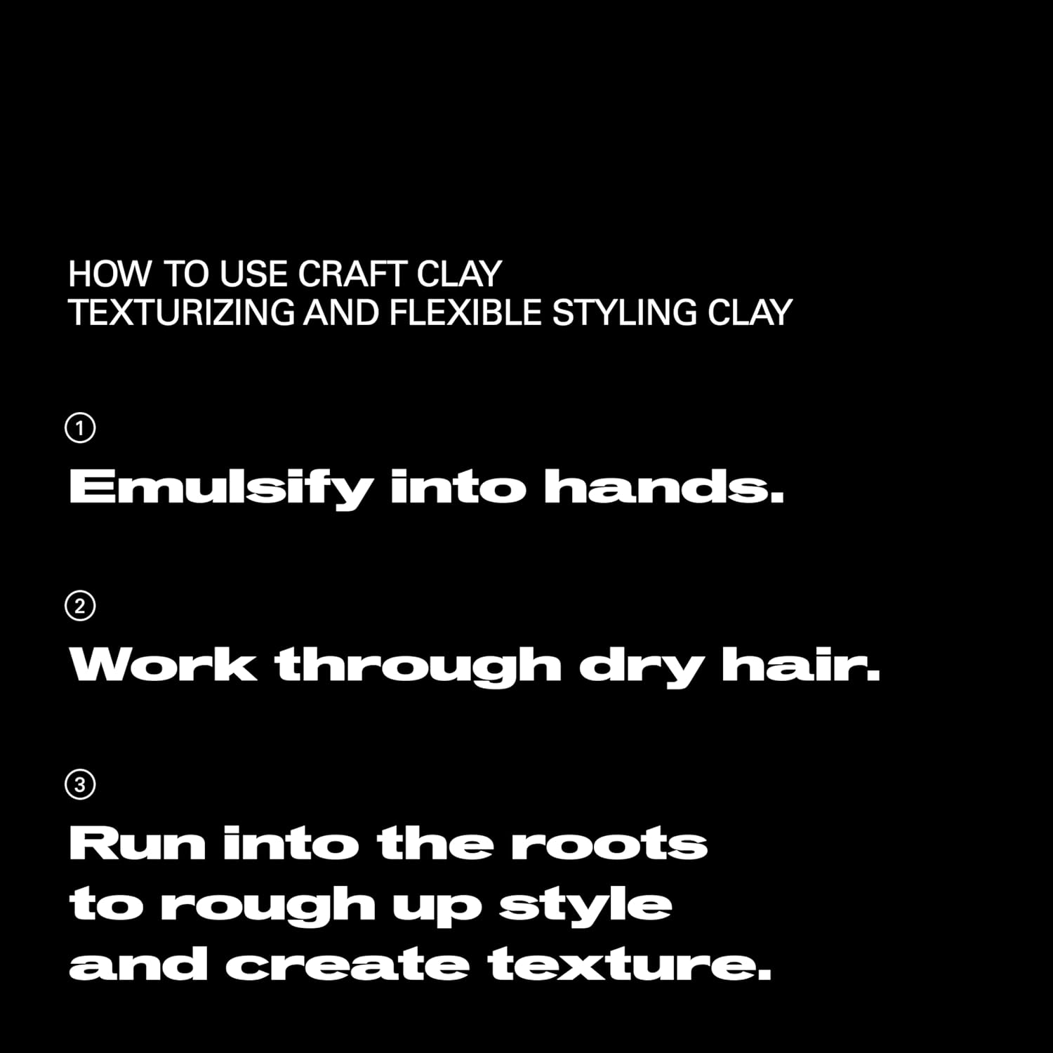 Thumbnail 3 de SEBASTIAN Professional Craft Clay Texturising & Flexible Styling Clay (50g) for short to mid-length hair