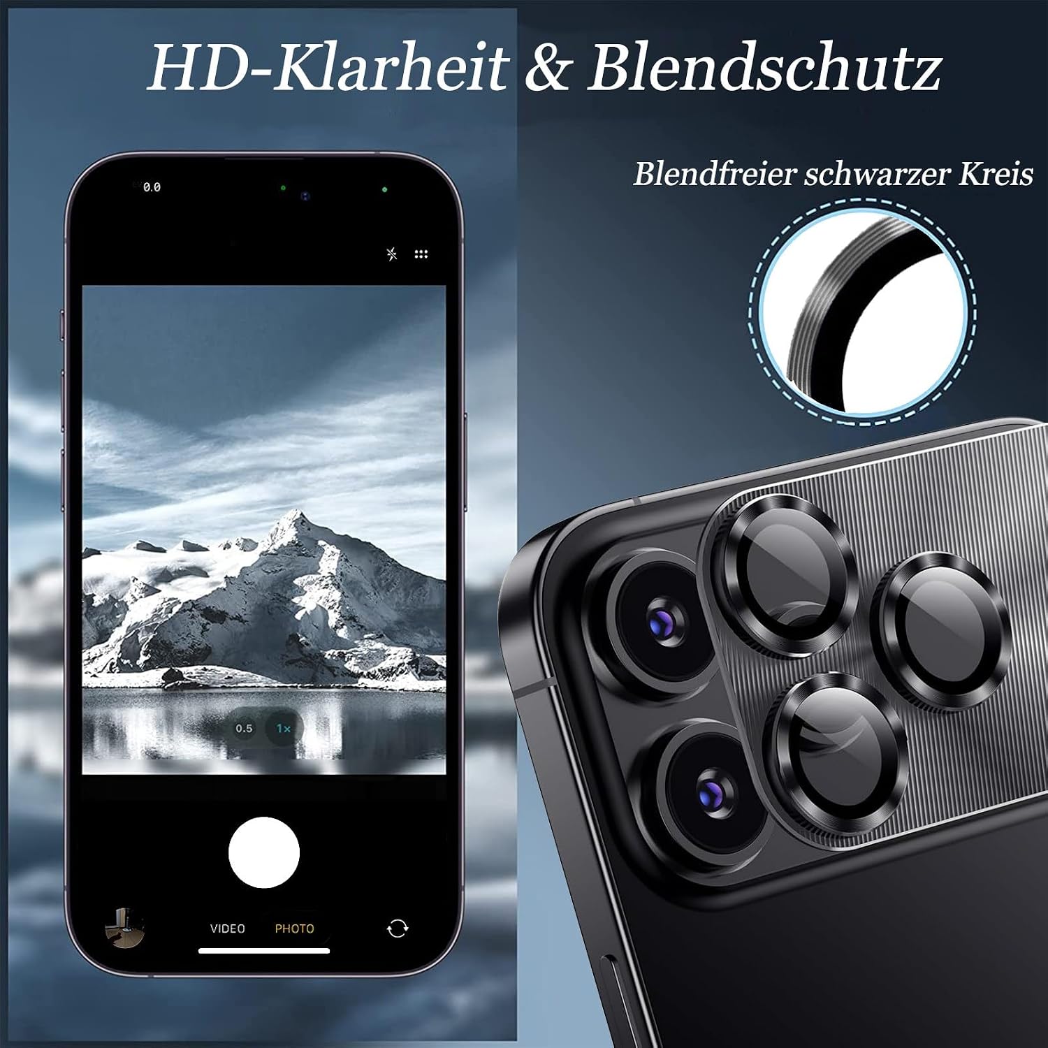 Thumbnail 2 de Leedia Kameraschutz für iPhone 17 Pro Max 6,9 Zoll