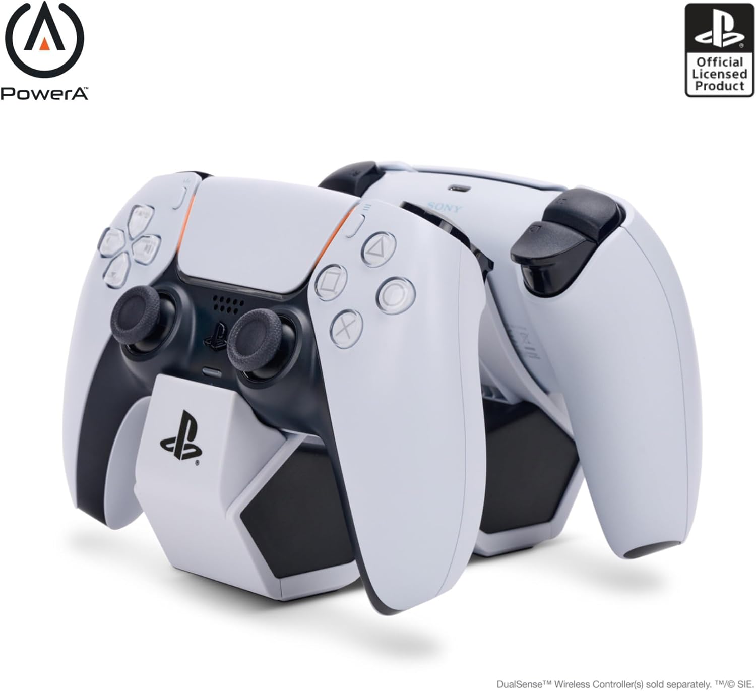 Thumbnail 1 de Power A Twin Charging Station for PS5 DualSense Wireless Controllers (Official)