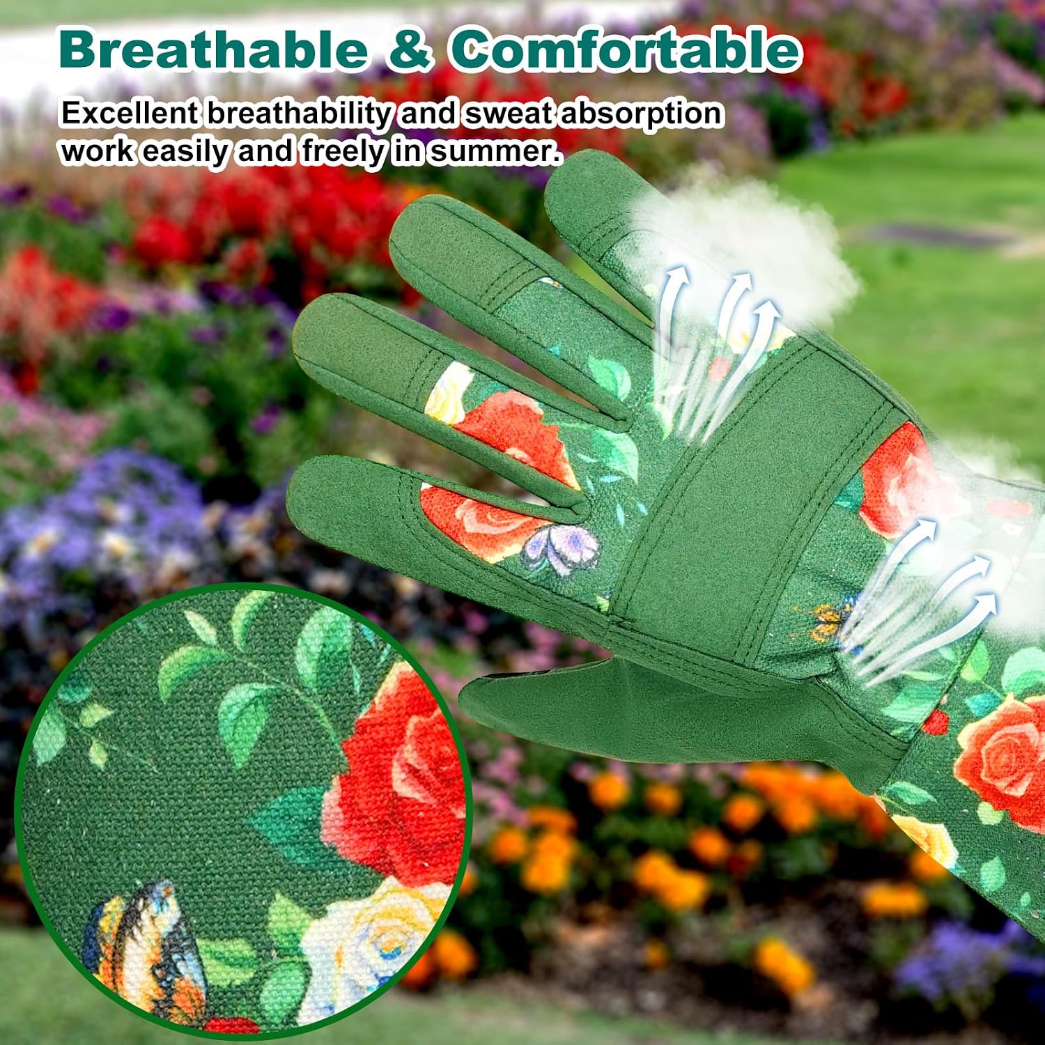 Detalle 2 de DLY Gardening Gloves for Women Medium
