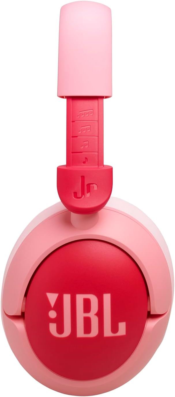 Thumbnail 5 de JBL Junior 470 NC Pink: Kid‑Friendly Wireless Over‑Ear Headphones with Active Noise Cancelling