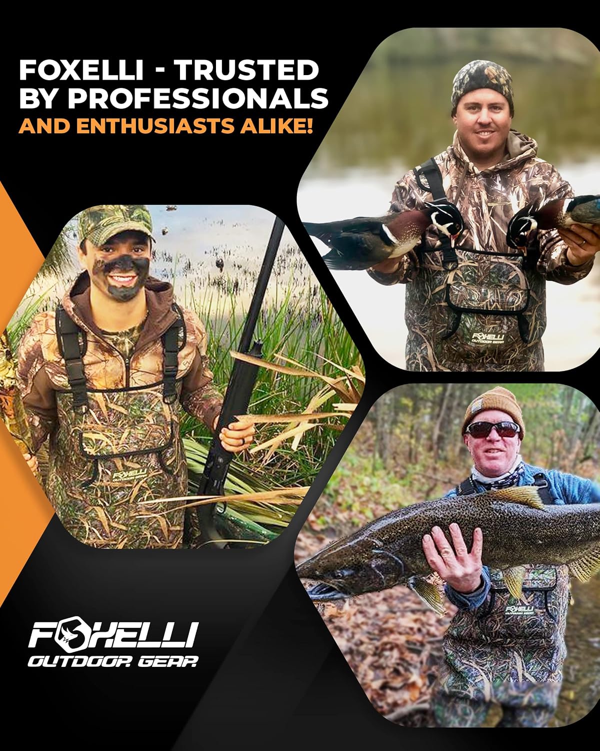 Detalle de Foxelli Chest Waders 4mm Neoprene