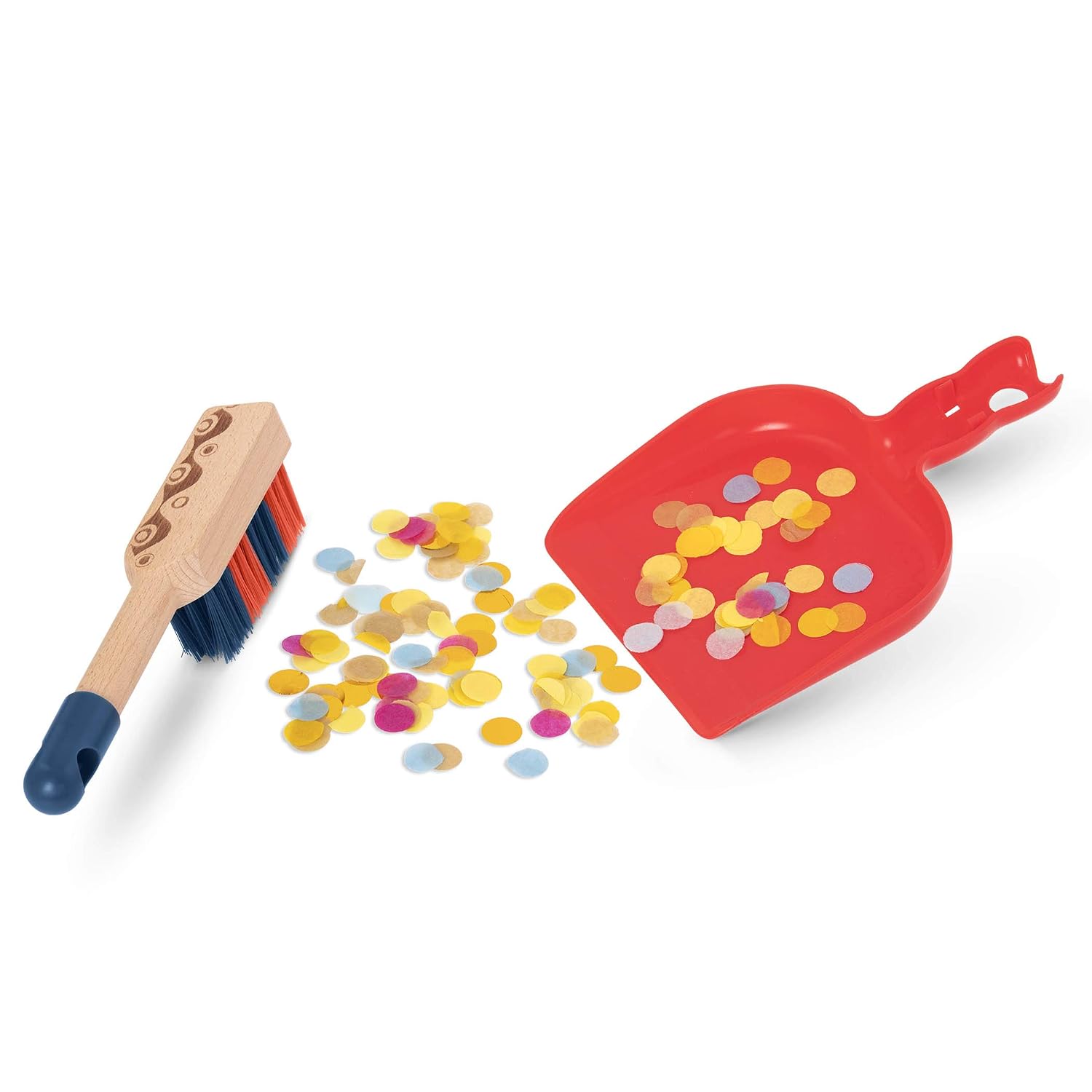 Detalle de B. Toys Clean 'n' Play – drewniany zestaw do zabawy w sprzątanie