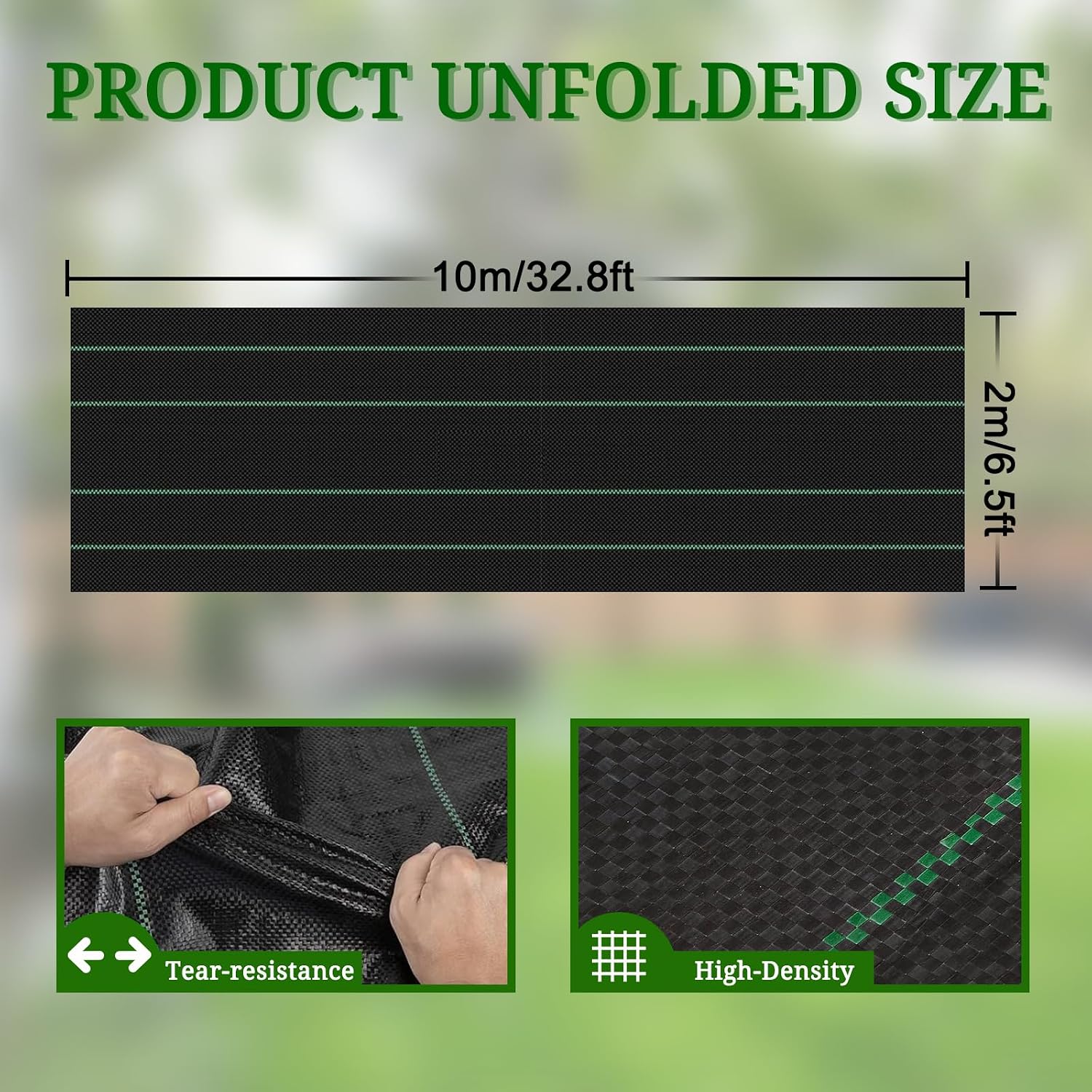 Detalle 2 de XHDA Weed Membrane 2m x 10m