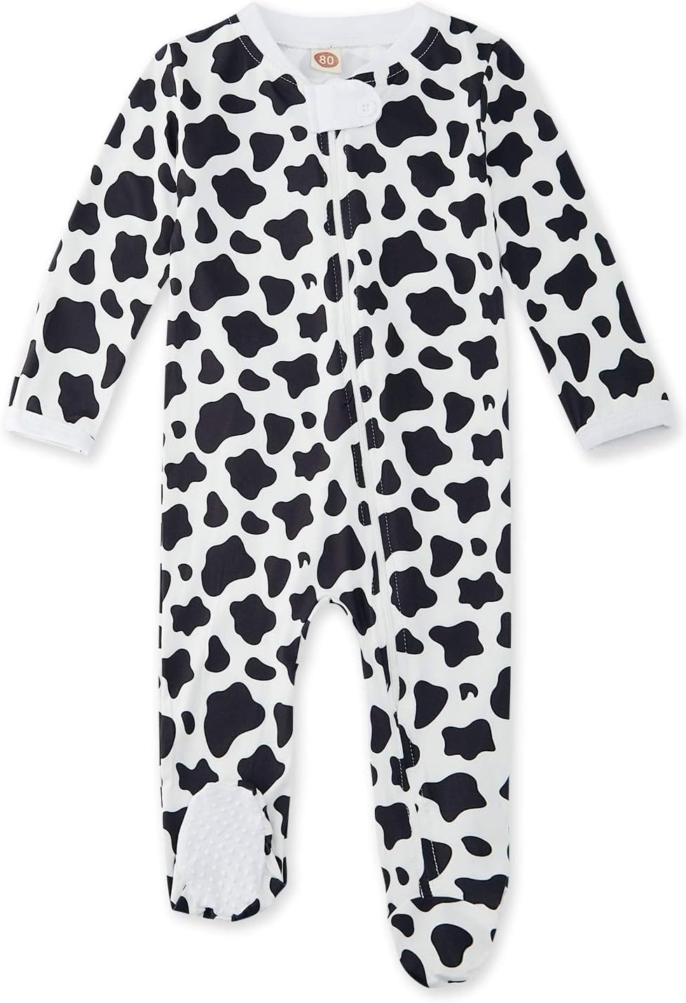Detalle de UNIFACO Baby Footed Pajamas, 0–12 Months