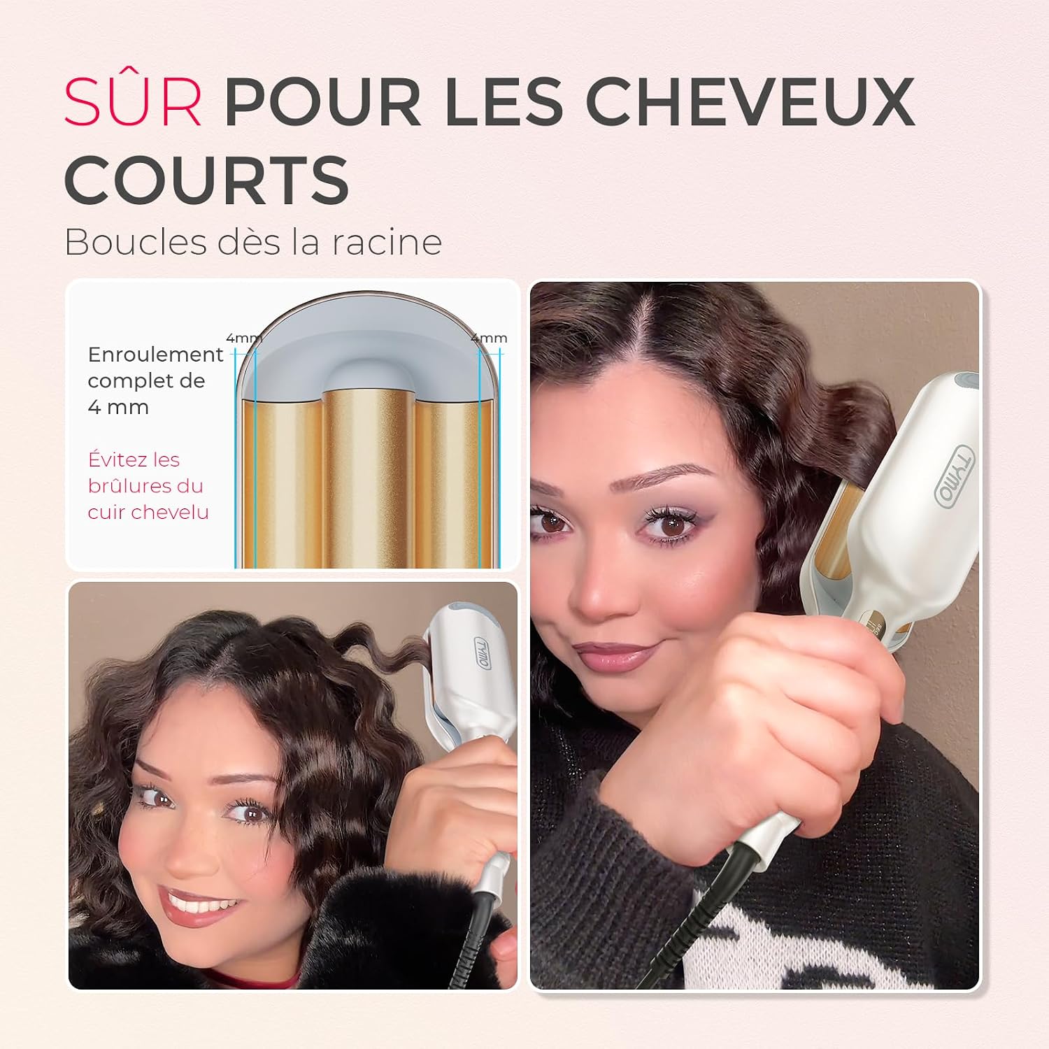 Detalle 2 de TYMO ROVY Boucleur 25 mm pour Beach Waves