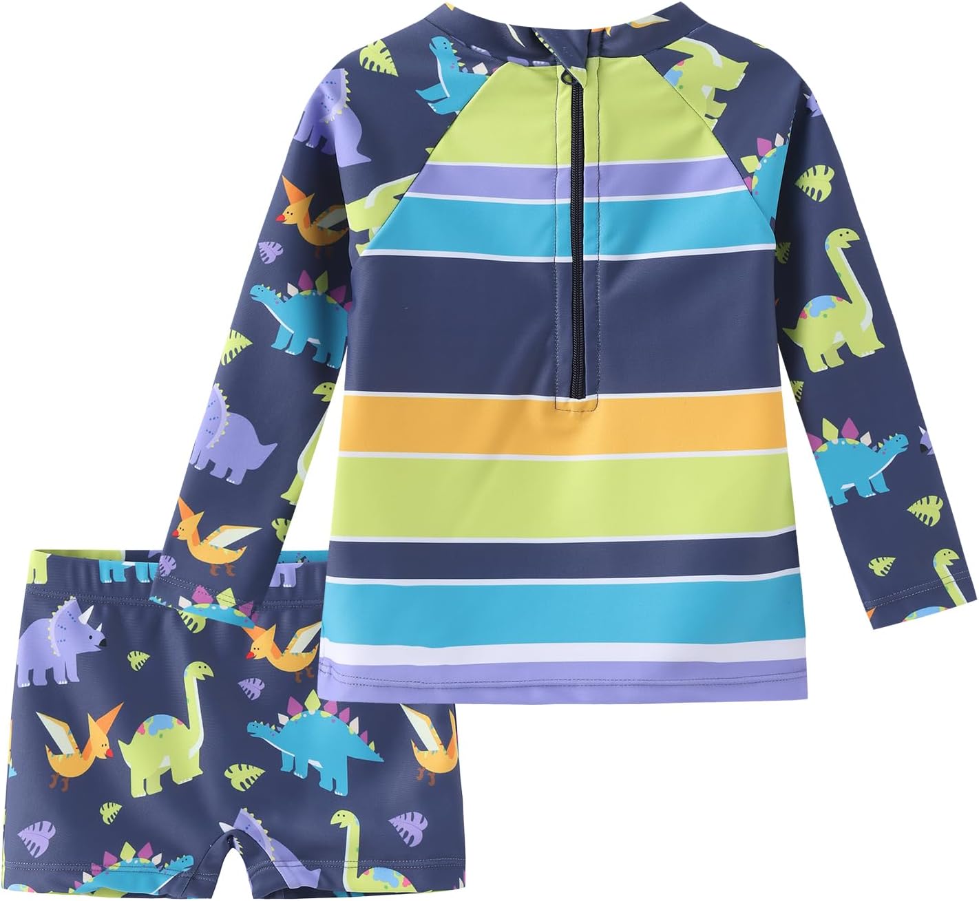 Thumbnail 1 de UV Shirt Kinder Baby Jungen Badeshirt Zweiteilig Langarm Set mit UV-Schutz UPF 50+ – 62–110/6 Monate bis 5 Jahre