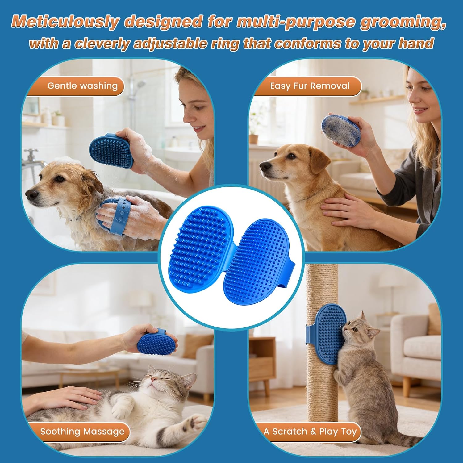 Detalle 2 de MIYIJHY Pet Grooming Kit, 7-Piece