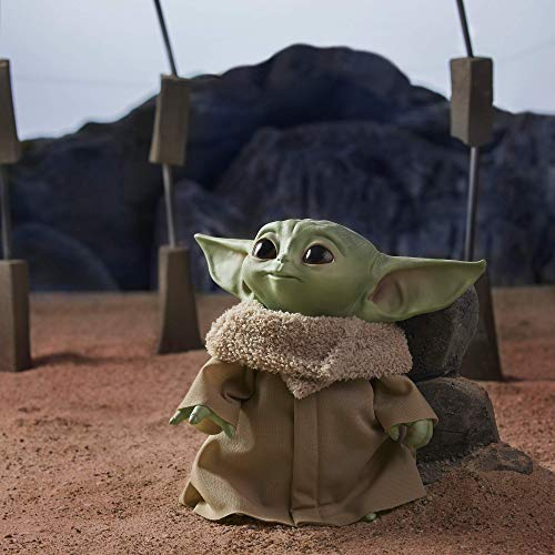 Detalle de Hasbro Star Wars: Peluche parlante de El Niño (The Mandalorian) con sonidos y accesorios